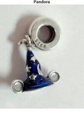 Charm Mickey Sorcerer Hat Fantasia for Pandora Bracelet S925